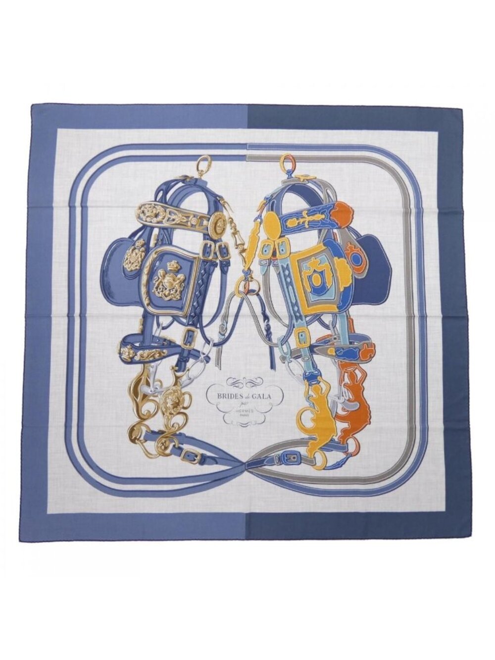 Hermes Brides de Gala Carre Geant 140 Shawl Scarf